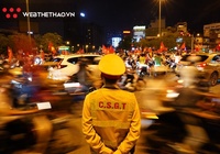 CĐV trắng đêm “đi bão” mừng U23 Việt Nam giành HCV SEA Games 31