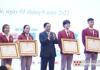 Thủ tướng trao 4 Huân chương Lao động hạng nhì cho VĐV xuất sắc tại SEA Games 31