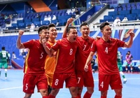 Futsal Việt Nam thắng nghẹt thở Saudi Arabia ở giải châu Á 2022