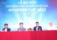 Miền Trung lần đầu chào đón Cúp bóng đá 7 người Quốc gia