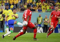 Brazil lặp lại thành tích kỳ lạ ở World Cup khi hạ gục Thụy Sĩ