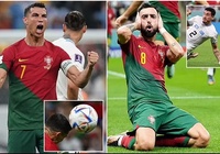 Video: Ronaldo chạm... mấy sợi tóc ở bàn mở tỷ số trận BĐN - Uruguay 