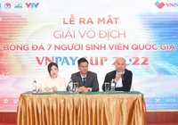 Giải bóng đá 7 người sinh viên quốc gia 2022 quy tụ nhiều đội bóng mạnh