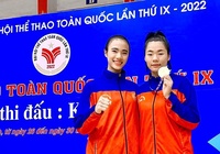 Chị em nhà vô địch thế giới Karate tranh tài ở Đại hội Thể thao toàn quốc 2022
