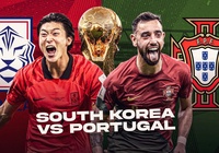 Đội hình ra sân chính thức trận Hàn Quốc vs Bồ Đào Nha: Ronaldo ra sân từ đầu