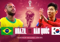 World Cup 2022: Nhận định, dự đoán Brazil vs Hàn Quốc