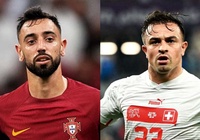 Đội hình ra sân chính thức Bồ Đào Nha vs Thụy Sĩ: Ronaldo dự bị