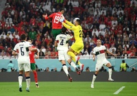 En-Nesyri bật cao ghi bàn được so sánh với Ronaldo