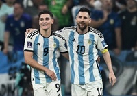 Julian Alvarez trên đường vượt qua các tiền bối ở World Cup