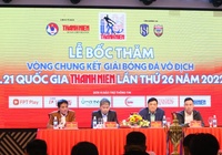 Kết quả U21 Quốc gia 2022 hôm nay mới nhất