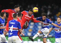 Tỷ lệ kèo trận Sampdoria vs Napoli, Serie A, 0h ngày 9/1