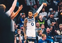 D’Angelo Russell toả sáng trước đội bóng cũ, Timberwolves ngắt mạch bất bại của Warriors