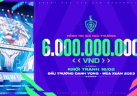 Đấu Trường Danh Vọng Mùa Xuân 2023 công bố số tiền thưởng kỷ lục