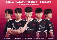 Đội hình tiêu biểu LCK Mùa Xuân 2023: T1 và Faker chiếm trọn spotlight!
