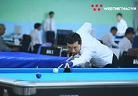 Nguyễn Bá Mạnh lập cú đúp tại giải VĐQG Billiards & Snooker 2023