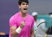 Kết quả tennis Miami Open ngày 29/3: Carlos Alcaraz "đòi nợ" Tommy Paul