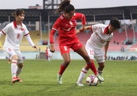 Nữ Việt Nam vs nữ Nepal: Nhàn nhã giành vé vào vòng loại 2 Olympic 2024