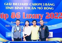 Cúp 86 Billiards Luxury 2023 trở lại với giá trị giải thưởng tăng gấp đôi