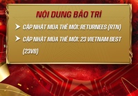 FIFA Online 4: Bảo trì FO4 hôm nay, cập nhật mùa 23VB và RTN đến mấy giờ?