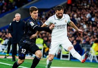 Tỷ lệ kèo trận Sociedad vs Real Madrid, La Liga, 3h ngày 3/5