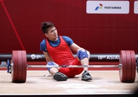 Bỏ SEA Games 32, “lực sĩ thép" Trịnh Văn Vinh thất bại ở giải cử tạ châu Á 2023