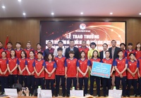 Tuyển nữ Việt Nam nhận 5,6 tỷ đồng tiền thưởng sau lần thứ 4 liên tiếp giành HCV SEA Games