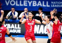 Trực tiếp giải bóng chuyền VNL 2023: Nhật Bản vs Serbia