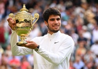 Ngăn Djokovic phá kỷ lục, Carlos Alcaraz trở thành tân vương của Wimbledon