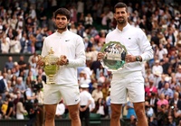 Bảng xếp hạng ATP Tour sau Wimbledon 2023: Alcaraz bỏ xa Djokovic