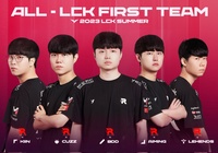 Đội hình xuất sắc nhất LCK Mùa Hè 2023: KT Rolster thống trị, Lehends giành MVP