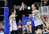 Bóng chuyền nữ Hàn Quốc có điểm đầu tiên tại vòng loại Olympic 2024