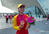 Chuyện nữ tuyển thủ tên Vui giành huy chương ASIAD 19 đúng sinh nhật để tặng chồng sắp cưới