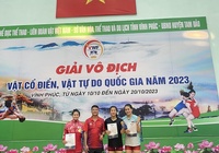 Trở lại sau ASIAD 19, ba chị em ruột cùng vô địch giải vật Quốc gia