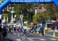 Giải Roller Sports các đội mạnh quốc gia 2023 "hâm nóng" xứ ngàn hoa Đà Lạt