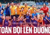 ĐT bóng chuyền nữ Việt Nam lên đường sẵn sàng chinh chiến đấu trường cấp thế giới