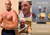 Tyson Fury dùng "thức ăn đặc biệt" chữa nhanh vết rách ở mắt để kịp so găng với Usyk