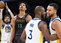 Klay Thompson toả sáng thay Stephen Curry, Golden State vượt qua Lakers trên BXH miền Tây