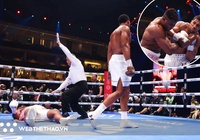 Trận Anthony Joshua - Francis Ngannou bị... nửa triệu người "xem trộm"