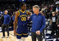 Giữa tin bất hòa với HLV Steve Kerr, Kuminga thề trung thành với Golden State