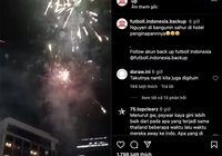 CĐV Indonesia "chơi bẩn", đốt pháo hoa lúc 3h sáng trước khách sạn tuyển Việt Nam
