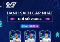 Tăng chỉ số mùa 23 UCL FO4: Cập nhật trong FC Online mới nhất 7/6