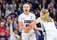 Thảo My - Thảo Vy tỏa sáng ở vòng 2 NCAA, đưa ĐH Gonzaga tái lập cột mốc 9 năm trước