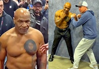 Mike Tyson cởi trần "đấu boxing" với fans nhằm cảnh báo Jake Paul