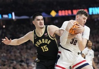UConn huỷ diệt Purdue cùng “quái vật" Zach Edey, lên ngôi vô địch NCAA March Madness 2024 
