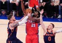 Trọng tài trở thành tâm điểm tranh cãi ở Game 2 giữa Philadelphia 76ers và New York Knicks