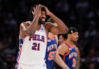 New York Knicks thắng ngược dòng 22 điểm, “tiễn" MVP Joel Embiid rời khỏi NBA Playoffs 2024