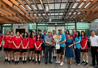 Đội tuyển bóng chuyền Việt Nam trả quân về các CLB tham dự cúp VTV9 Bình Điền