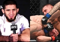 UFC 302: Makhachev thách Poirier dùng đòn "siết máy chém", nhắc lại pha đòn với Khabib