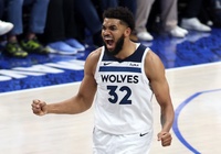 Không để bị "quét" ở CK miền Tây, Towns cùng Timberwolves lấy lại 1 chiến thắng trước Dallas Mavericks