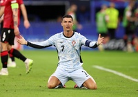 Ronaldo lần đầu tiên im tiếng ở một giải đấu lớn trong sự nghiệp